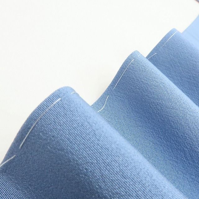 百華❀Y4111◇未着用 正絹 手描き友禅 仕付け糸付 手縫い仕立て 付下げ