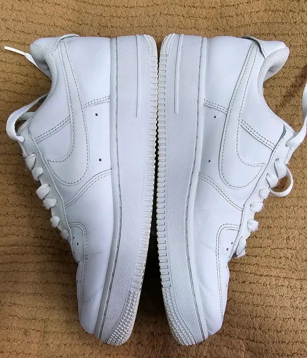 ナイキ エアフォース フライイーズ レディース トリプル 白 245