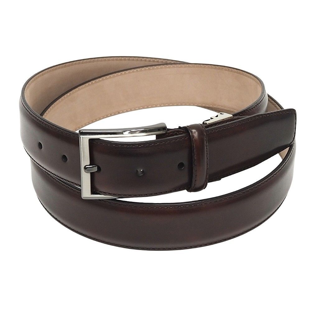 レザーベルト サイズ チョコ パティーヌ 1576 カット調節 マグナーニ メンズ 5 WL K 06385 KEC 03