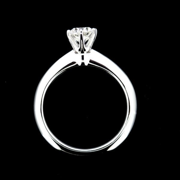 ティファニー ソリティア 0.46ct ダイヤモンドリング I-VS2-3EX Pt950