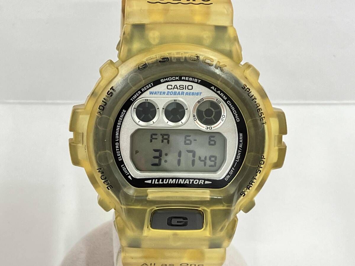 CASIO カシオ G-SHOCK Gショック DW-6900K 96年イルクジモデル 全体的