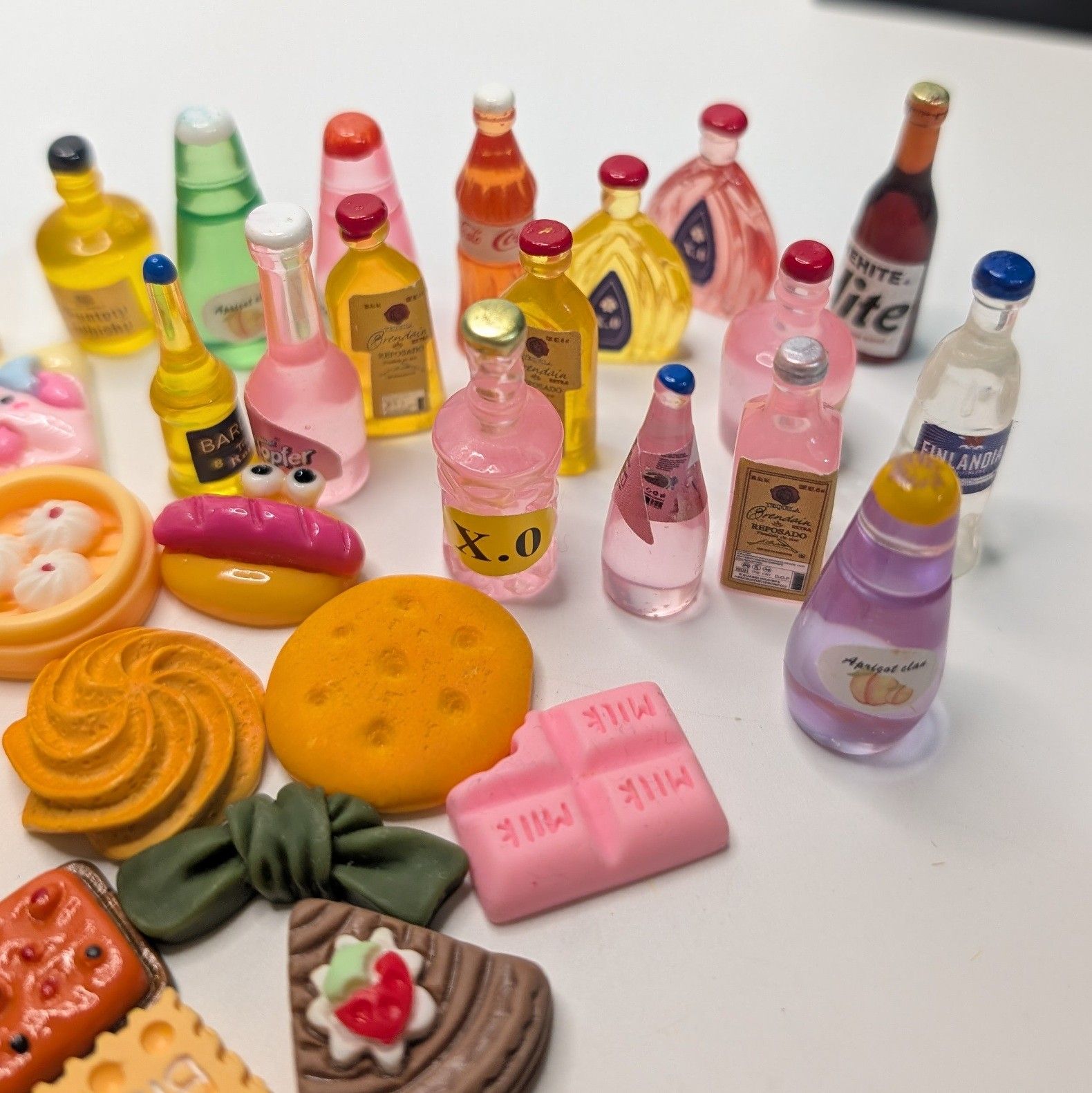 ミニチュア フード ドリンク ドールハウス DIY 食べ物 本 デコパーツ 