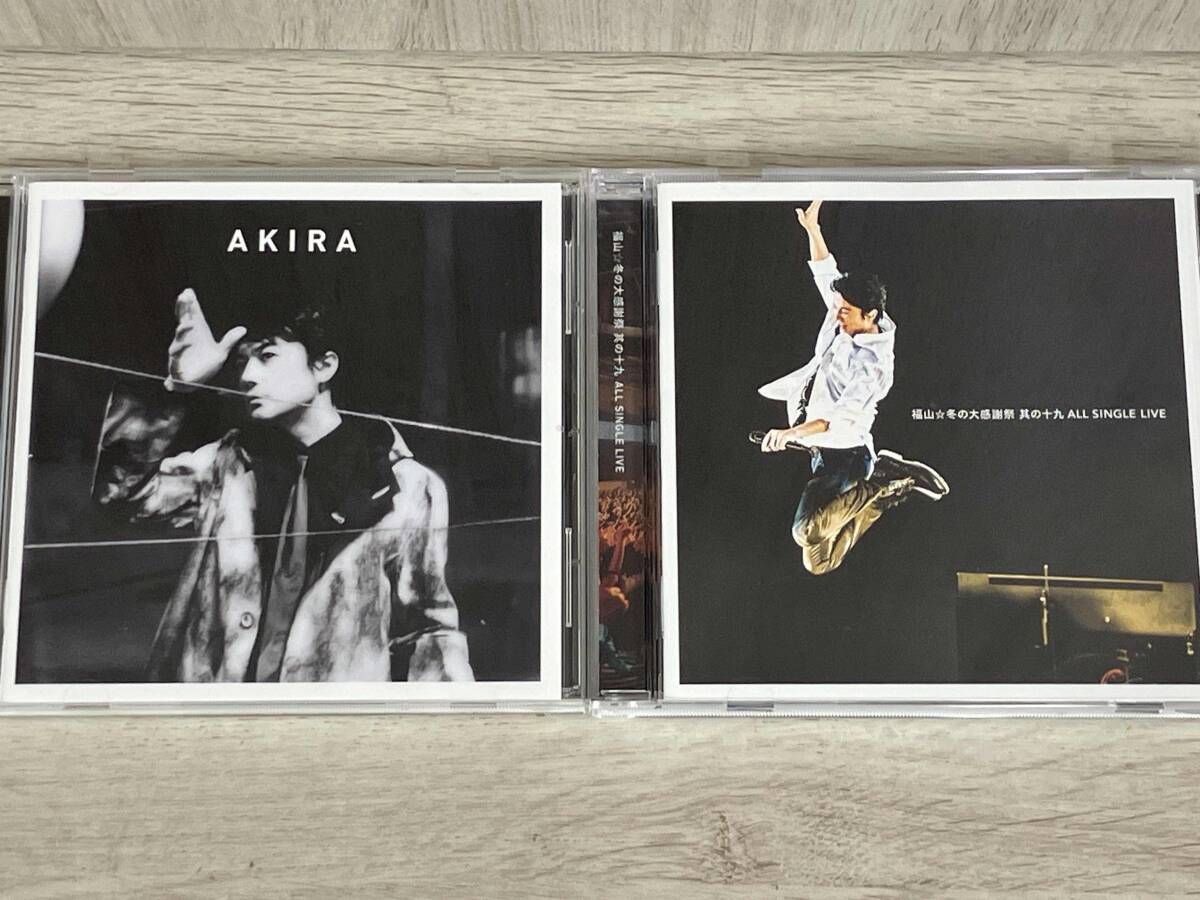福山雅治 CD AKIRA(初回限定｢ALL SINGLE LIVE｣盤)(CD+Blu-ray Disc