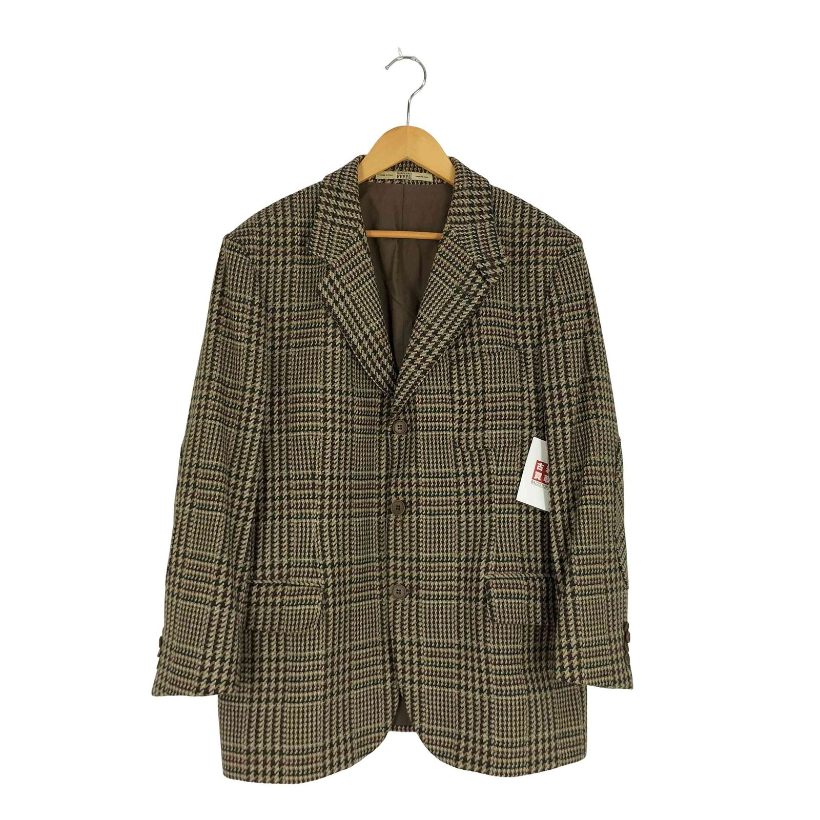 ジャンフランコフェレ　ジャケット　イタリア製 ジャンフランコフェレ GIANFRANCO FERRE イタリア製 ガンクラブ