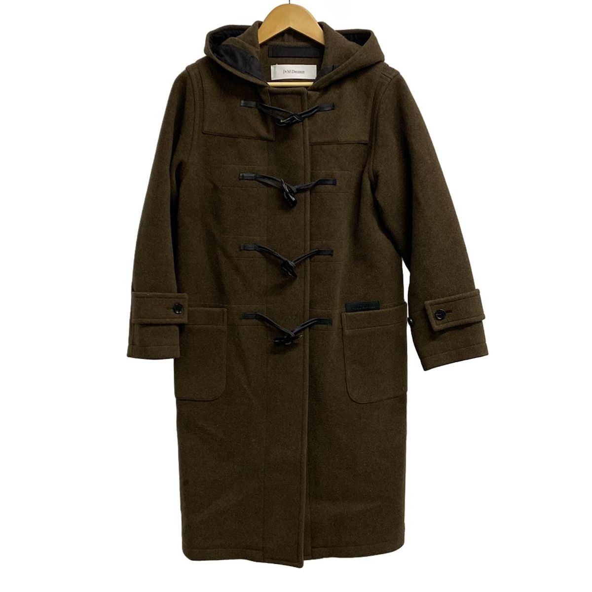 J-MDavidson ジェイ-エムデヴィッドソン ダッフルコート サイズ4 XL レディース - ダークブラウン 長袖 冬