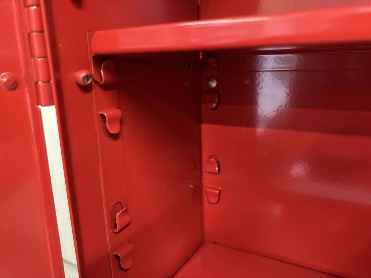 IKEA イケア グンネルン 鍵付きキャビネット 救急箱 赤 16778 約32×32