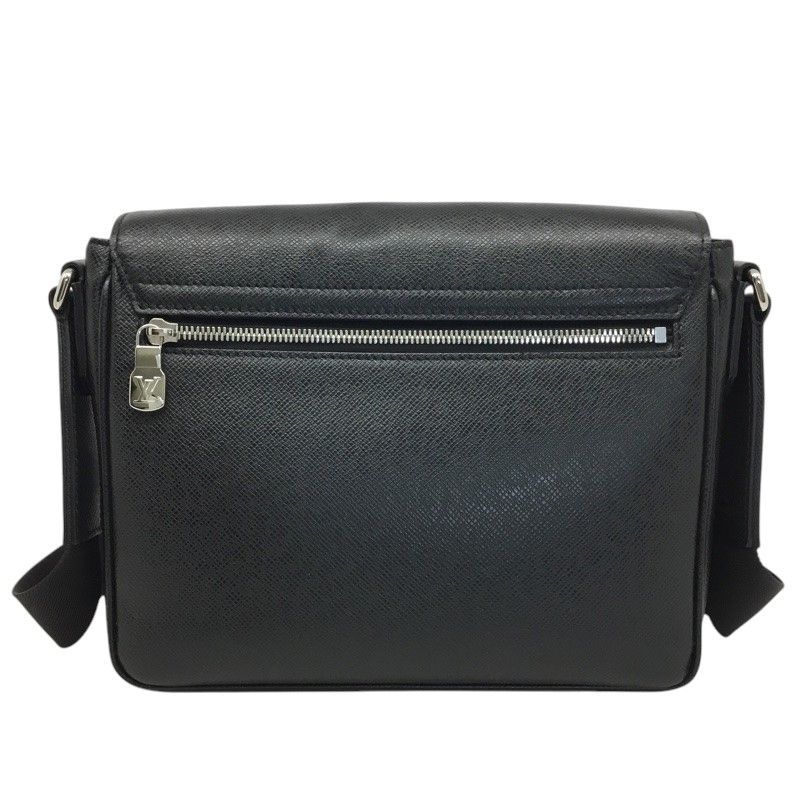 LOUIS VUITTON ルイヴィトン ディストリクトPM ショルダーバッグ M 30850 タイガ ブラック メンズ 品 -AB 質屋 か ｎ