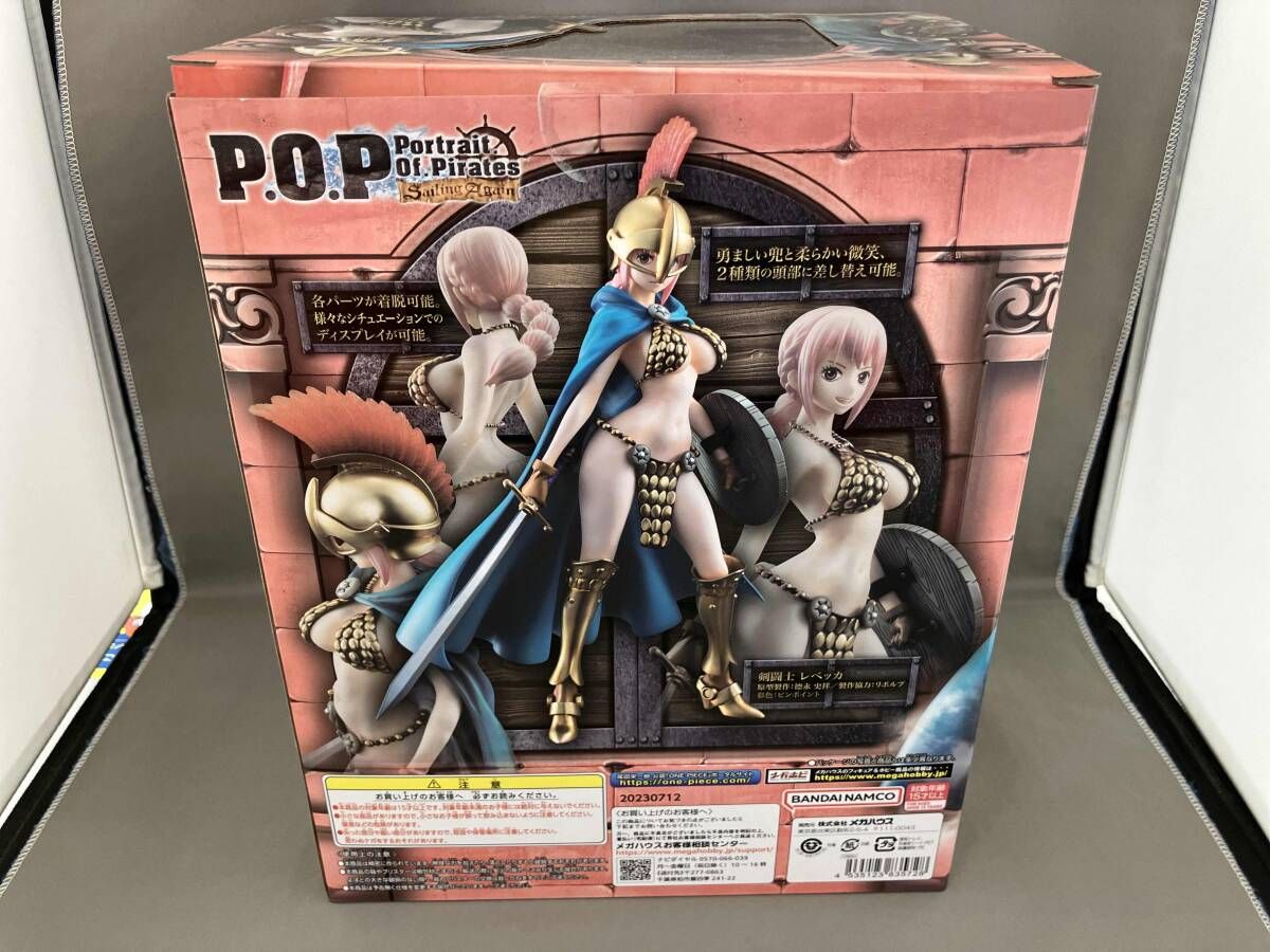 再販 P.O.P Sailing Again 剣闘士 レベッカ プレバン ワンピｰス P.O.Pシリｰズ ワンピース コミック アニメ フィギュア