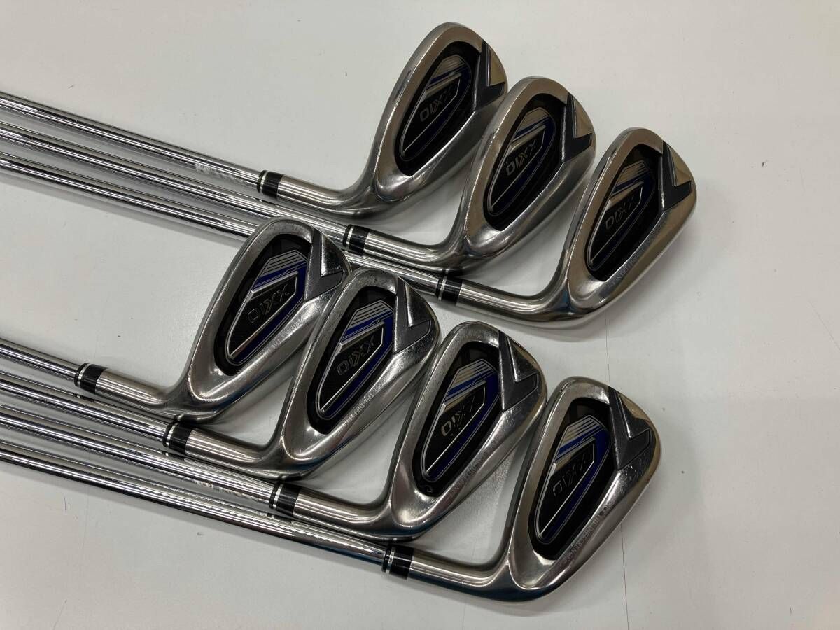 ゴルフクラブ アイアンセット ダンロップ XXIO モデル SHAFT N.S.PRO 850 GH DST for FLEX S 男性右利き用