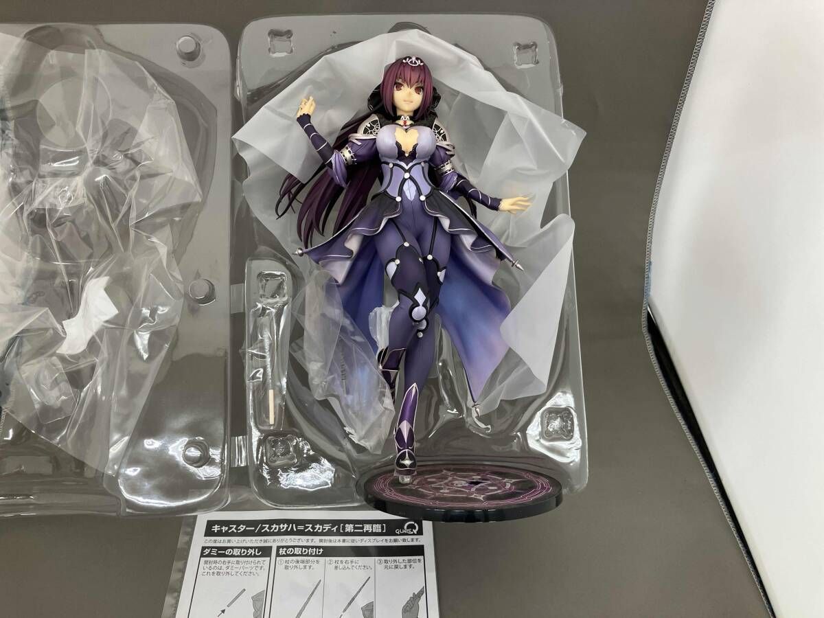 現状品 キュｰズQ キャスタｰ/スカサハ=スカディ 第二再臨 1/7 Fate