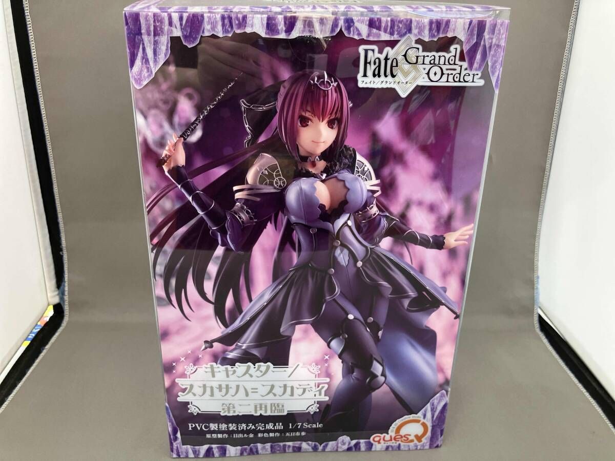 現状品 キュｰズQ キャスタｰ/スカサハ=スカディ 第二再臨 1/7 Fate