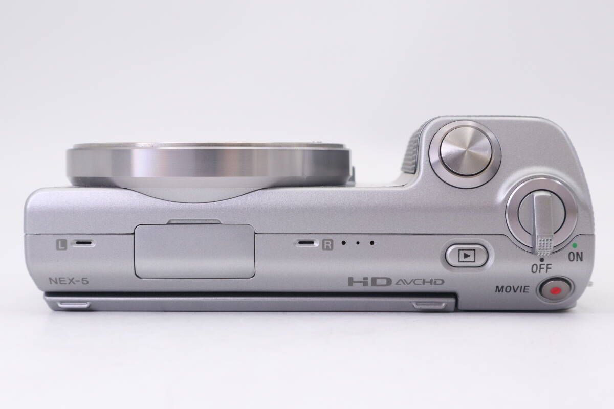 SONY α NEX-5 ソニー ミラーレス一眼 シルバー (f11387) - メルカリ