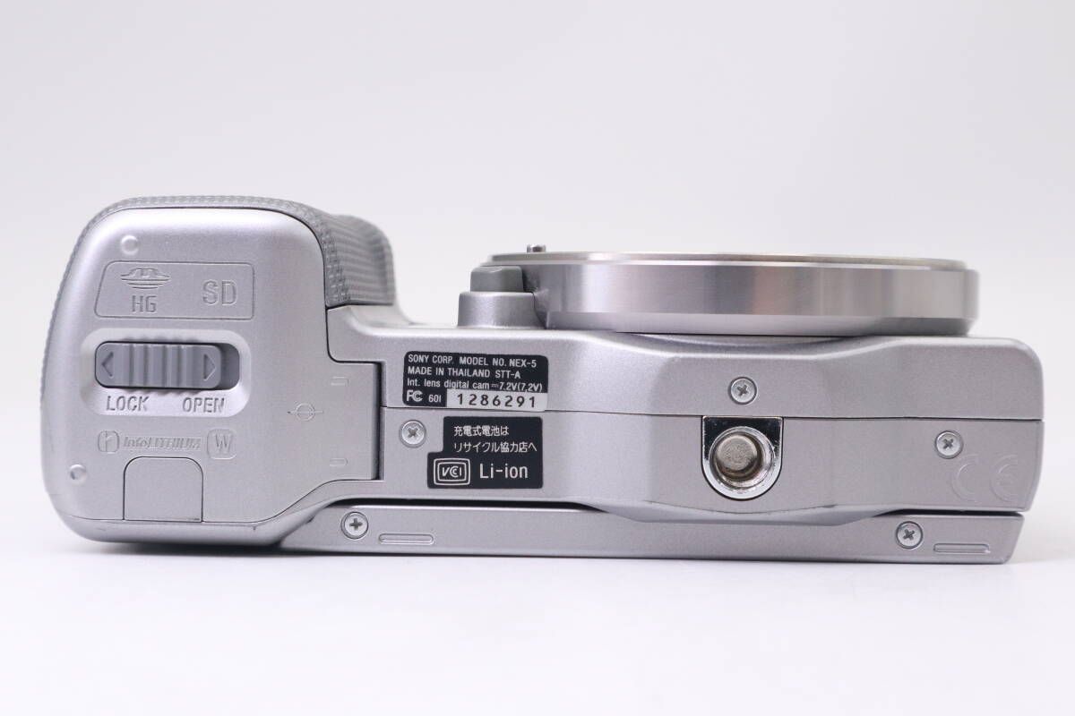 SONY α NEX-5 ソニー ミラーレス一眼 シルバー (f11387) - メルカリ