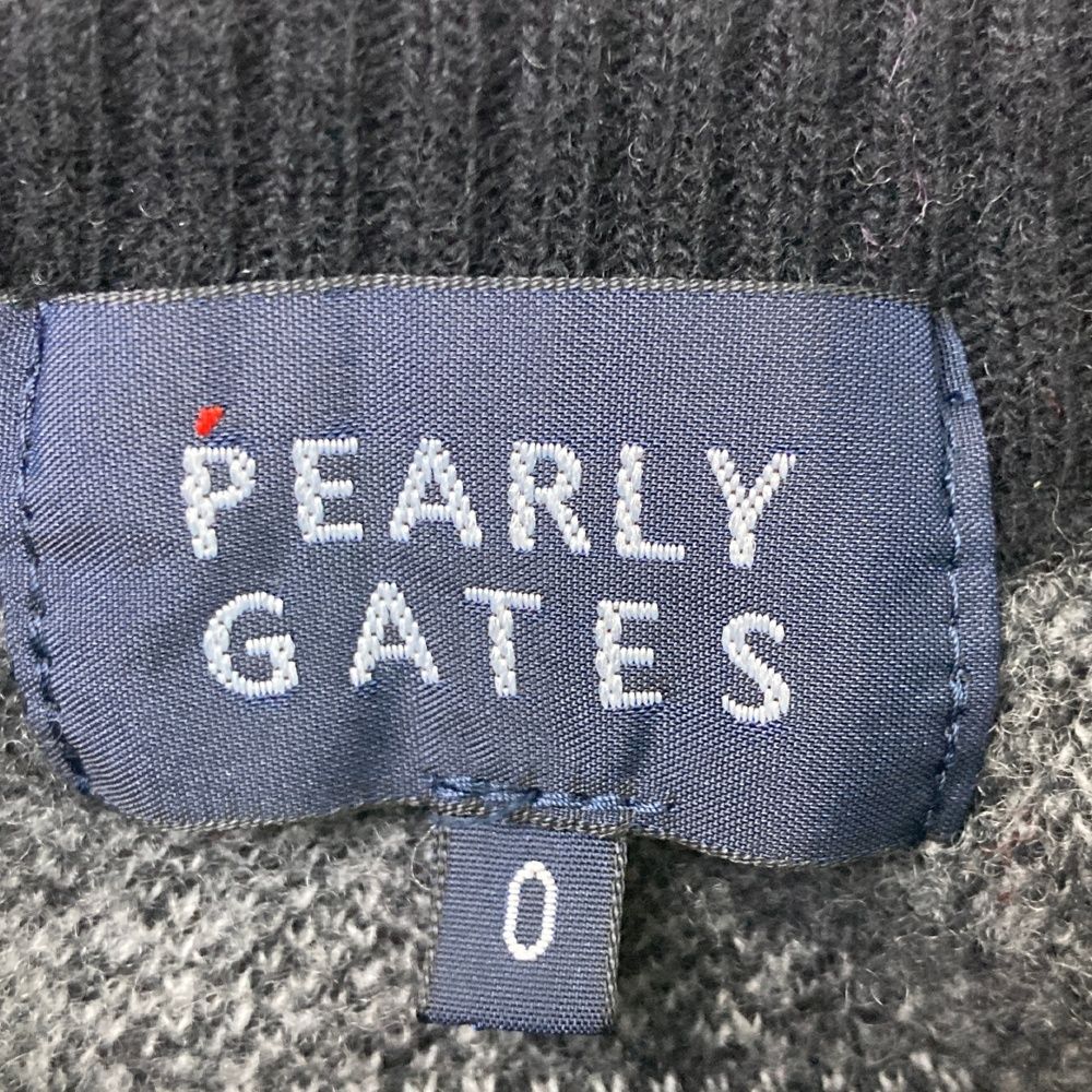 サイズ：0 PEARLY GATES パーリーゲイツ ニットセーター カシミヤ混