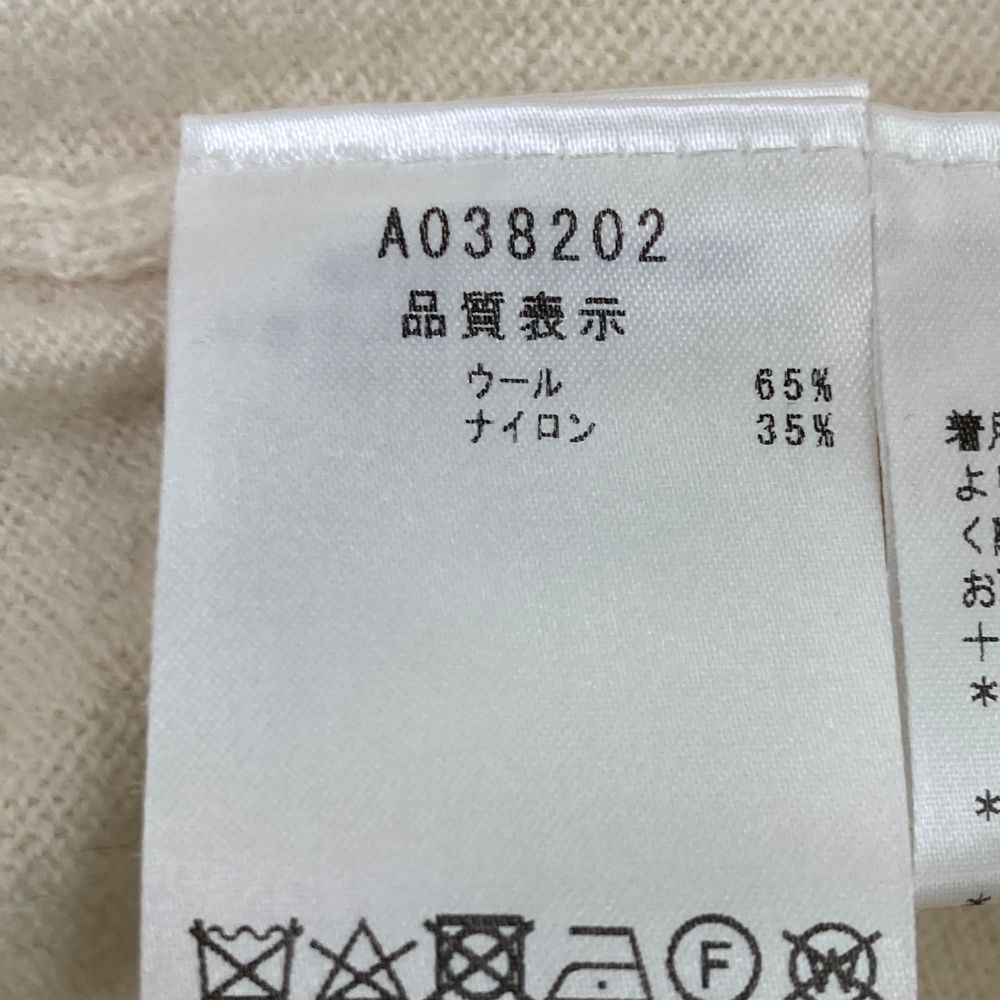 ARCHIVIO ホワイトセーター サイズ38 サイズ：38 ARCHIVIO アルチビオ ニット セーター ホワイト系