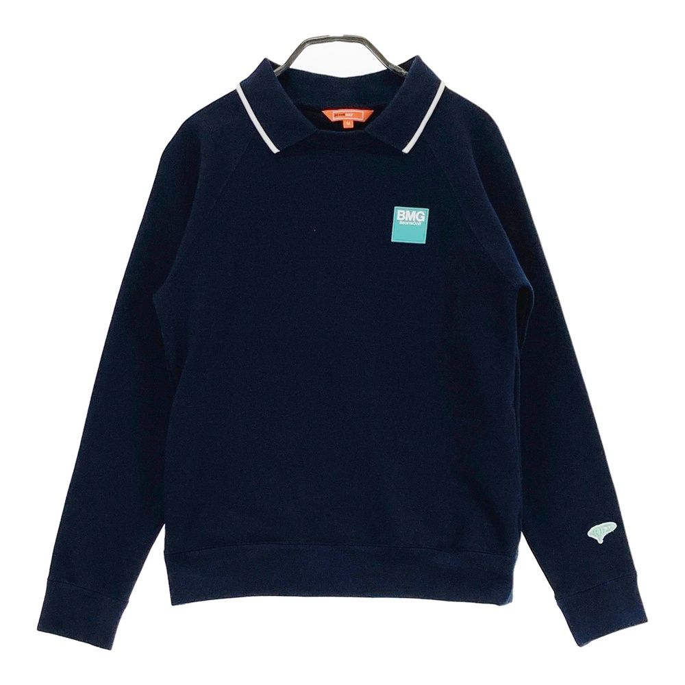 サイズ：M BEAMS GOLF ビームスゴルフ 長袖 襟付 スウェットトレーナー