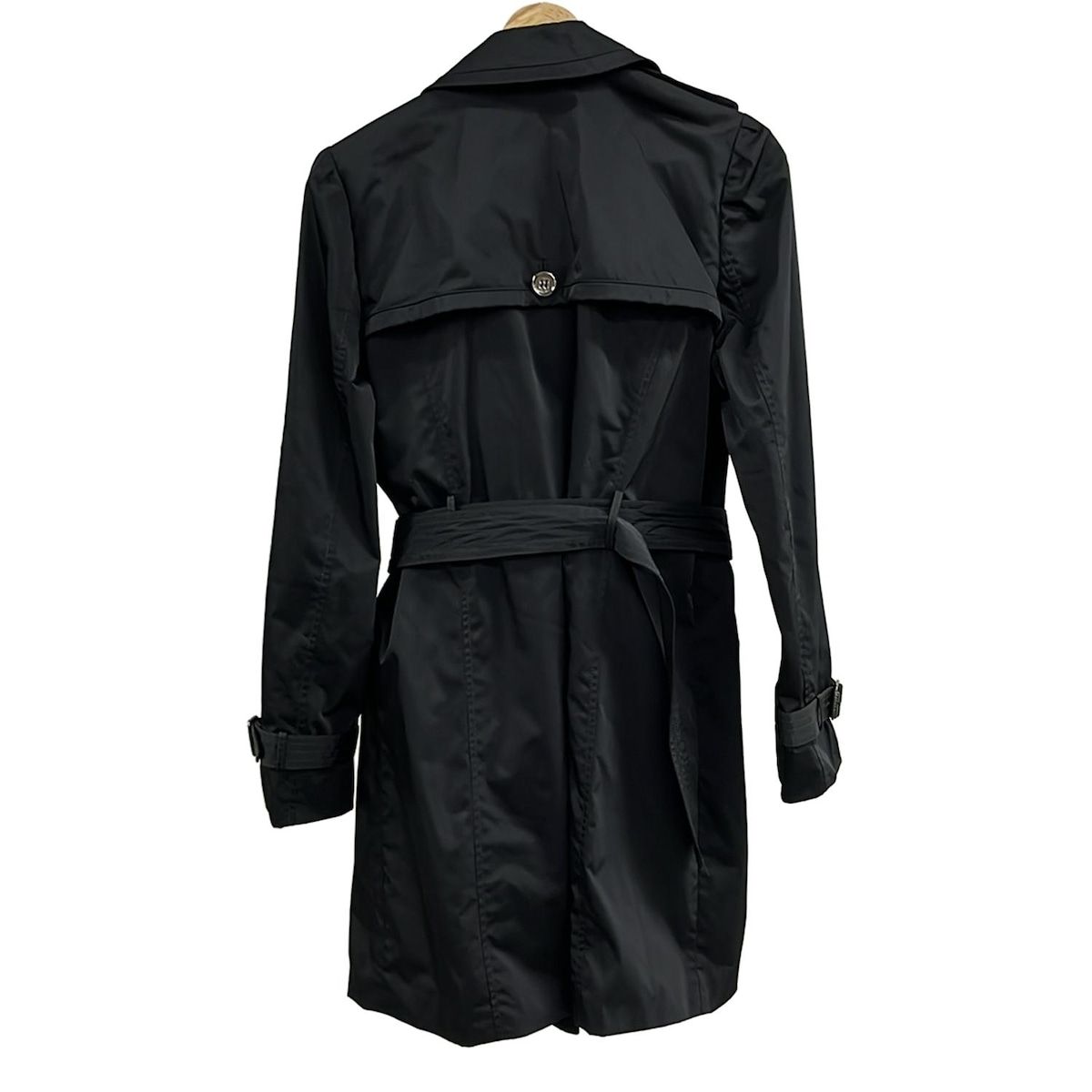 【美品】COACH トレンチコート サイズS ブラック COACH(コーチ) トレンチコート サイズ6 M レディース美品 - 黒 長袖/春