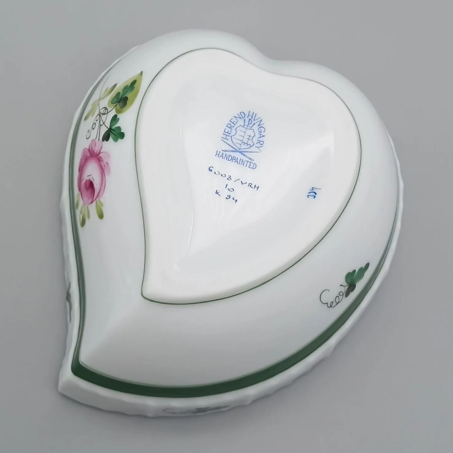 ヘレンド ウィーンのバラ 小物入れ ボンボニエール Herend - メルカリ