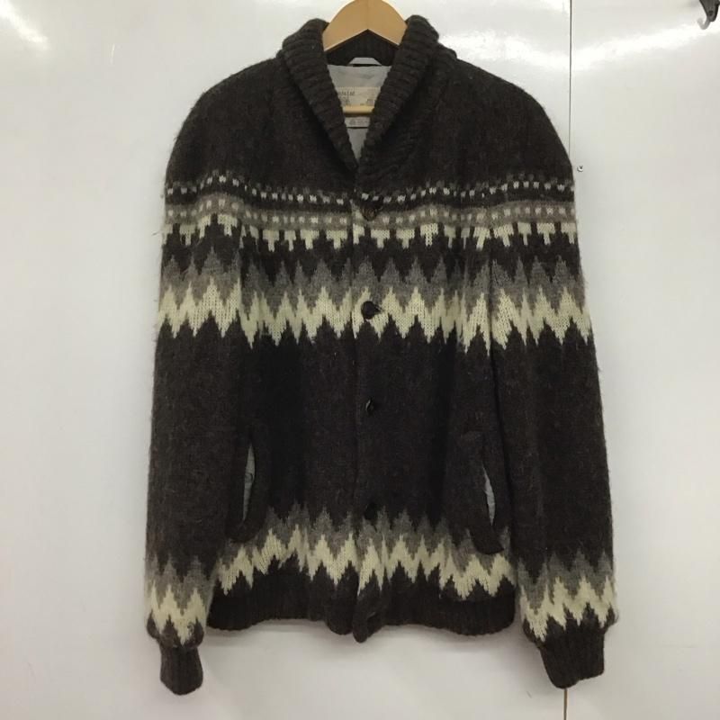 USED 古着 カーディガン 長袖 長袖ニットカーディガン 前開ニット 古着 