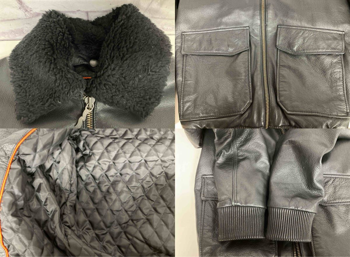 NUDIE JEANS ヌーディジーンズ レザージャケット XSサイズ フライト