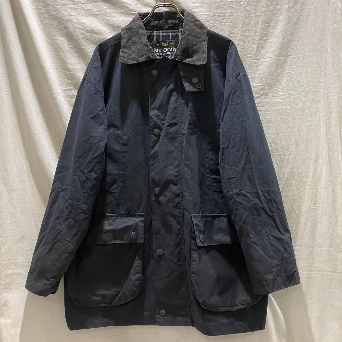 Mc Orvis オイルドジャケット マックオルビス ブラック Lサイズ