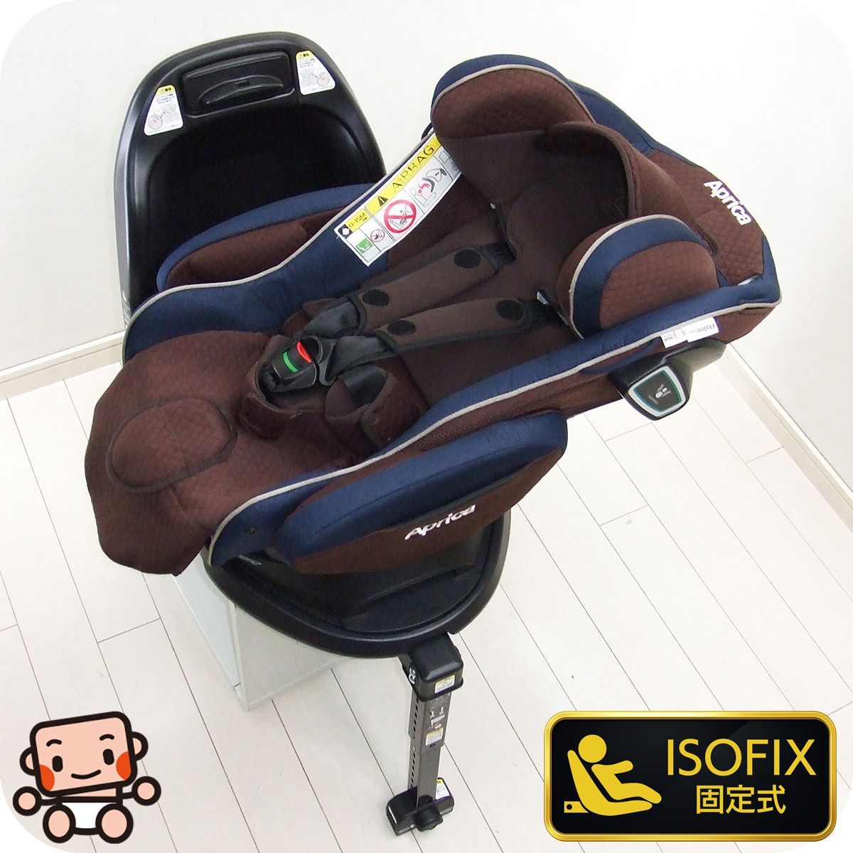 チャイルドシート アップリカ R129 フラディア グロウ ISOFIX 360
