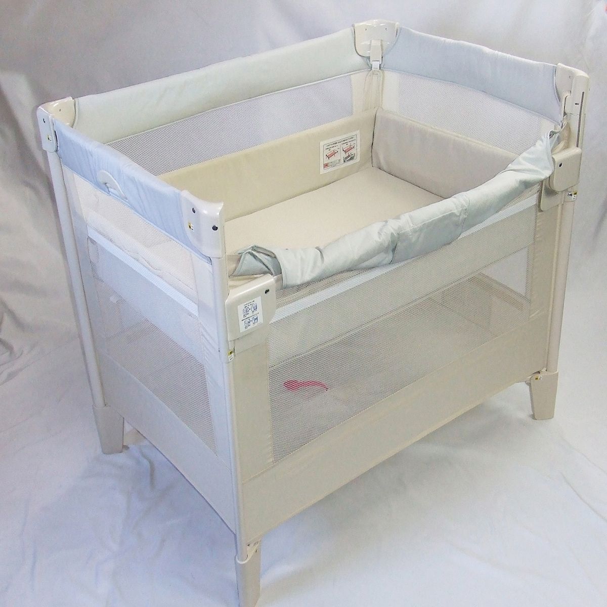 お得っ！厳選中古】綺麗 ベビーベッド 中古 アップリカ ココネルエアー