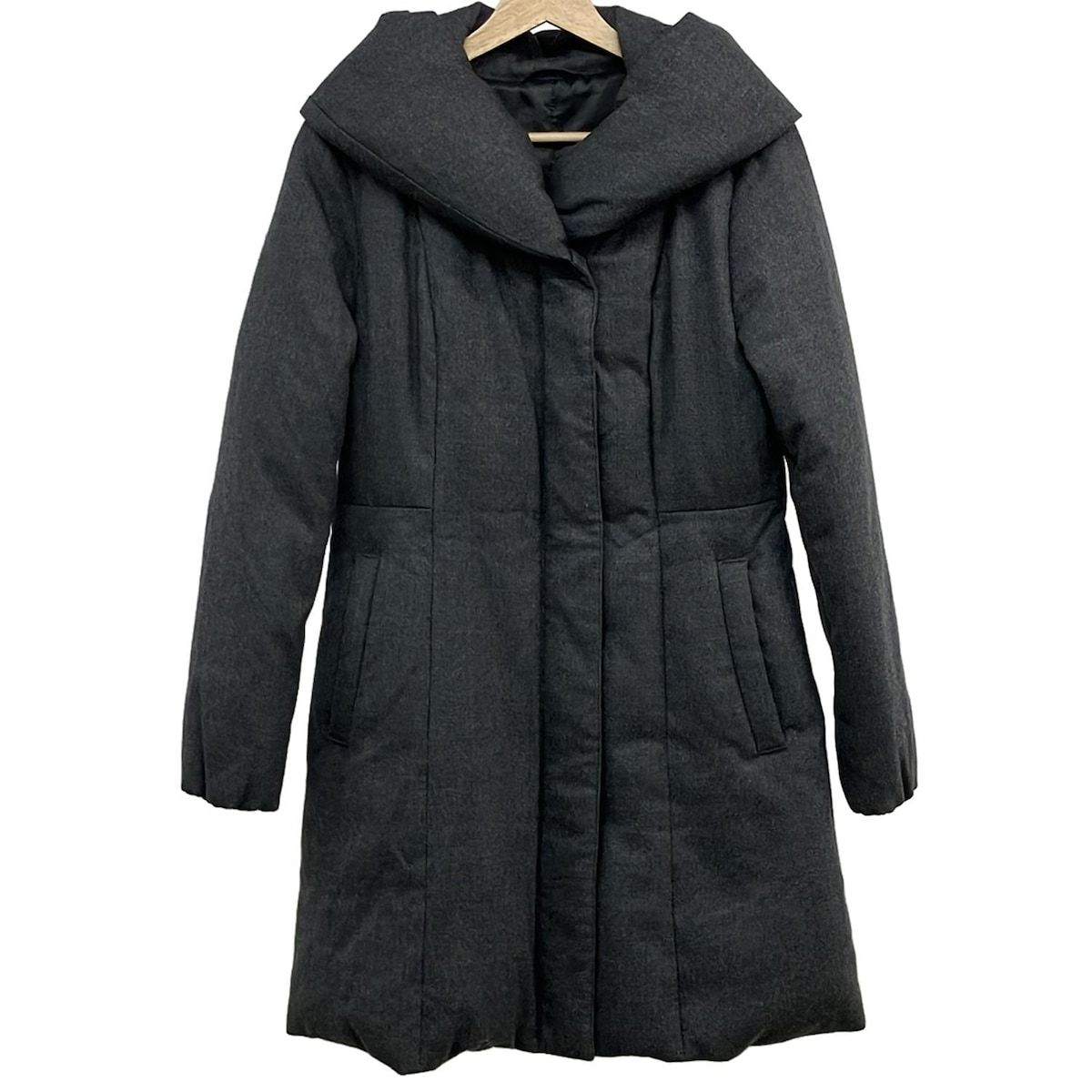 ANAYI(アナイ) ダウンコート サイズ38 M レディース美品 - グレー 長袖