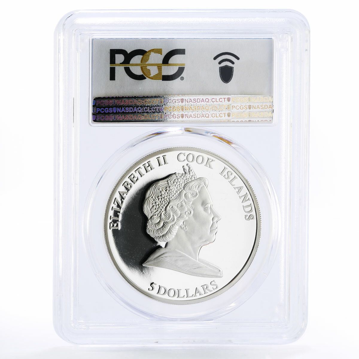 クック諸島 5ドル マザー・オブ・ゴッド大聖堂 PR70 PCGS 銀貨 2008年