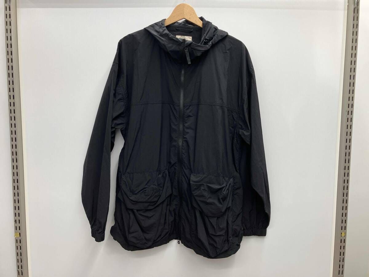 SNOW PEAK スノーピーク NYLON TUSSAH JACKET ナイロンタッサージャケット ブラック Mサイズ JK-25 SU 008 アウトドア