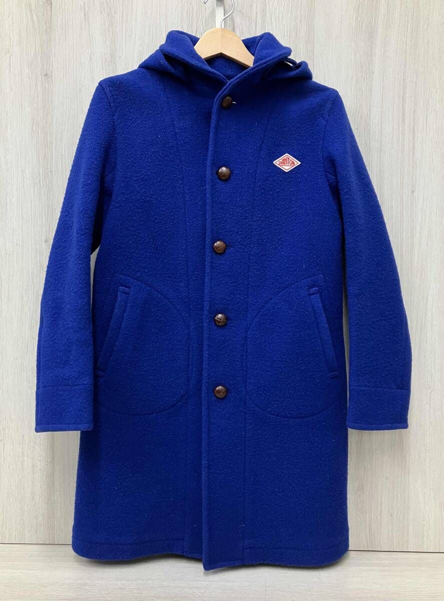 美品試着のみ】DANTON ウールモッサコート グレー メンズ40 DANTON