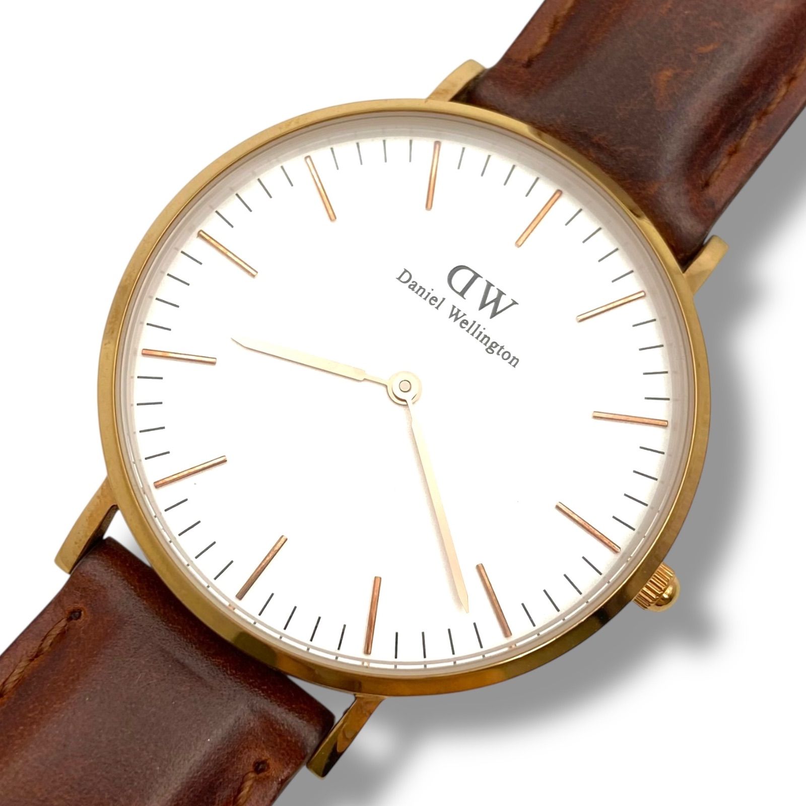 新品電池/稼働 ダニエルウェリントン クラシック 腕時計 箱付 ts43
