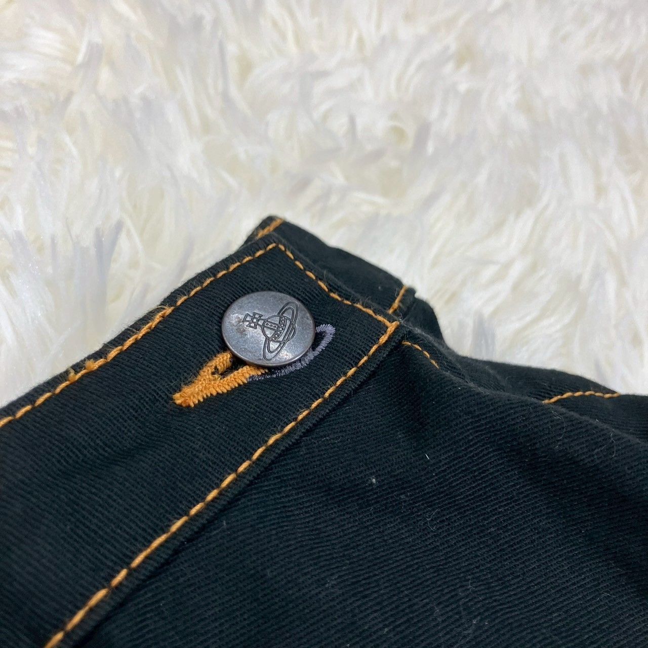 ヴィヴィアンウエストウッドレッドレーベル 変形スカート オーブ総柄