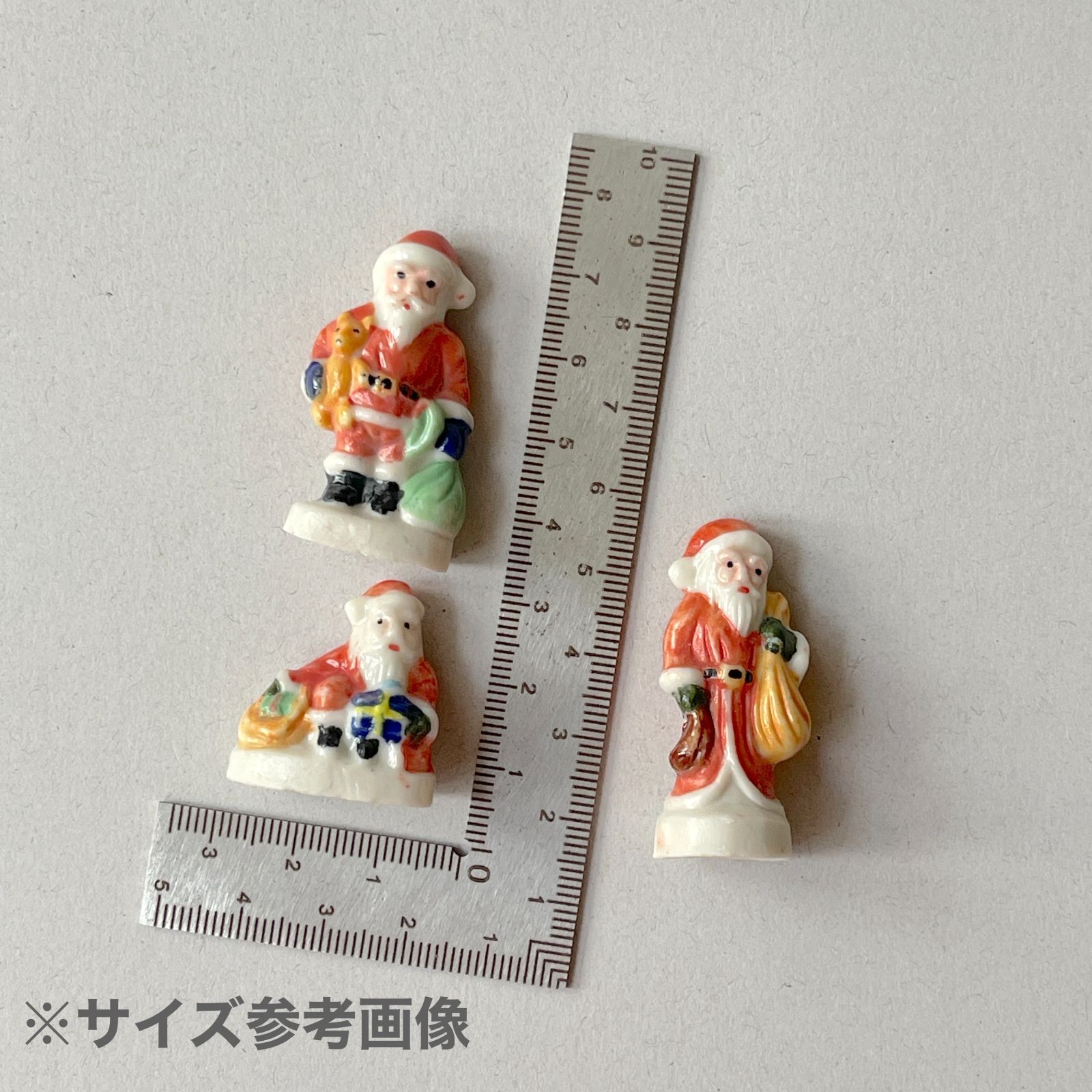 フェーヴ くまを持ったサンタクロース サンタさん フランス フェーブ