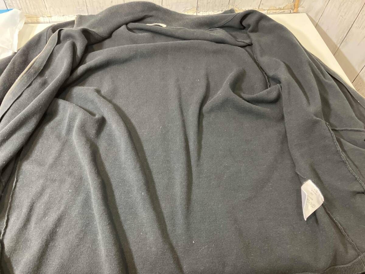 saby MILAN RIB ZIP UP KNIT A-21303 ブラック サバイ サイズL - メルカリ