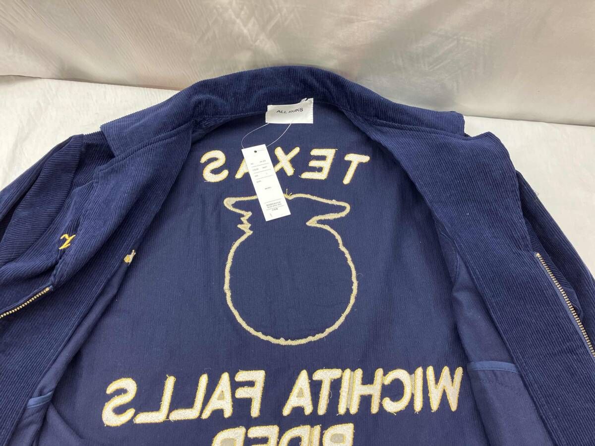 FFA ネイビージャケット FFAジャケット ネイビー L テキサス・クリーブランド