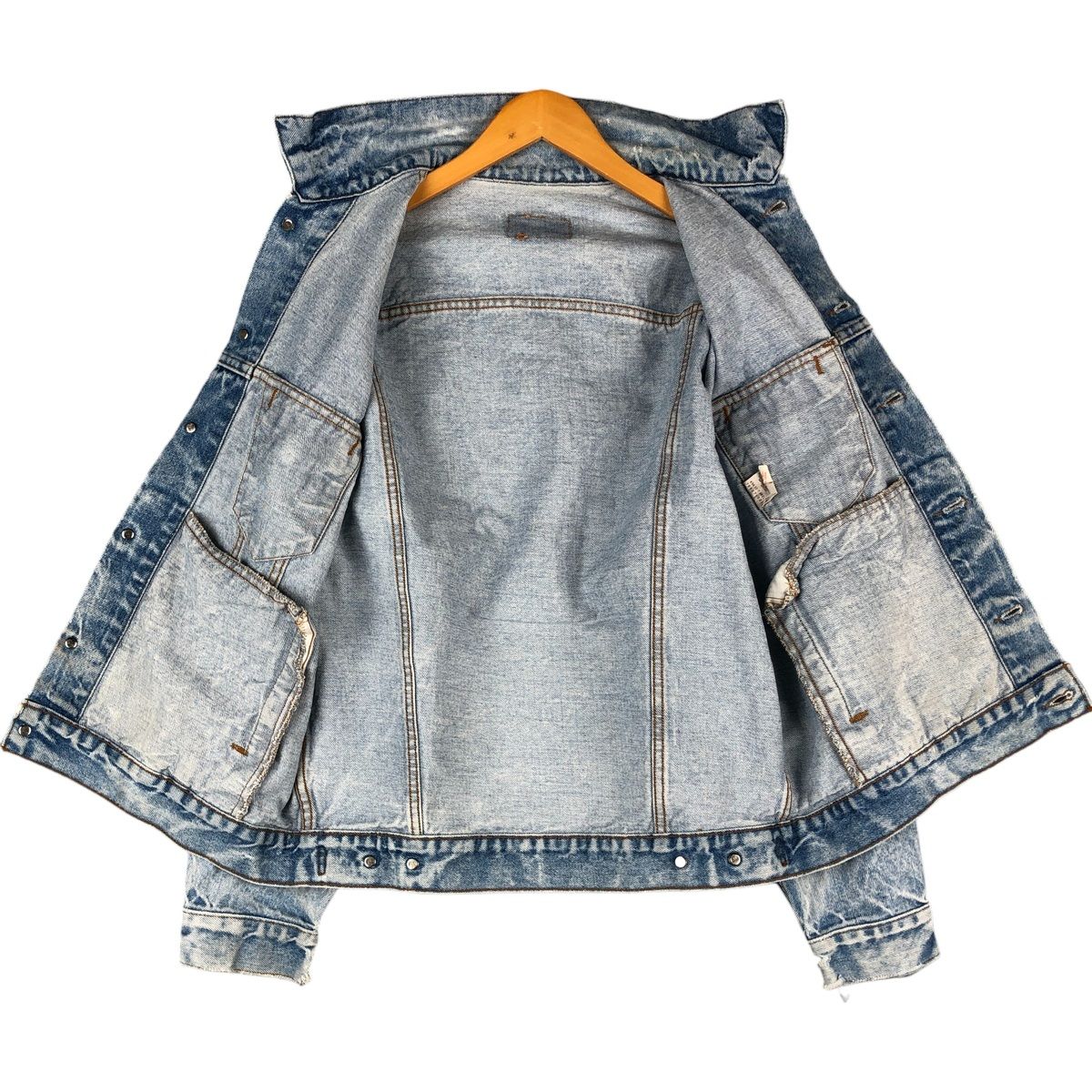 古着 90年代 リーバイス Levi's 70507-0219 ケミカルウォッシュ デニム