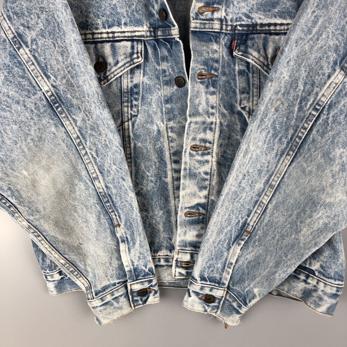 古着 90年代 リーバイス Levi's 70507-0219 ケミカルウォッシュ デニム