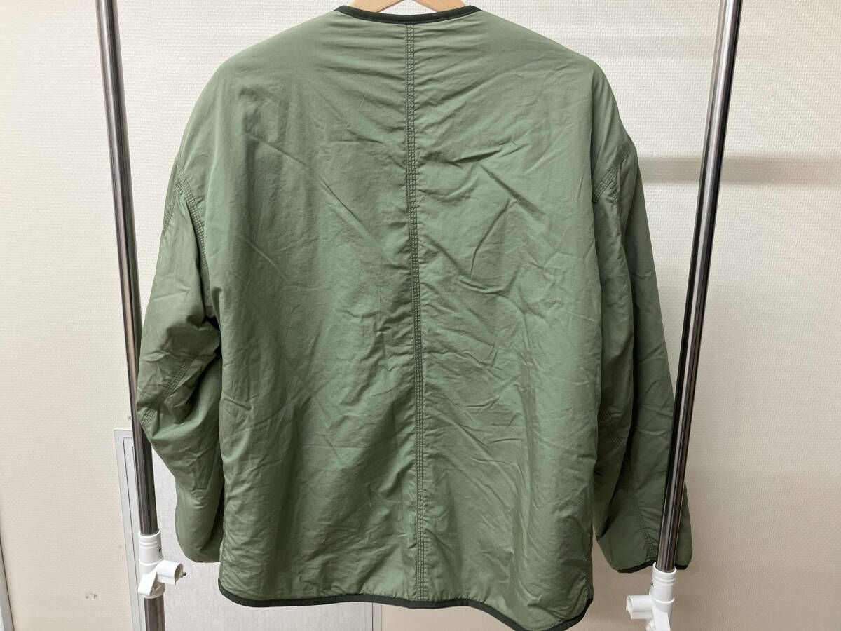 Sサイズ BEAMS Lee リバーシブルボアジャケット オリーブ ビームス