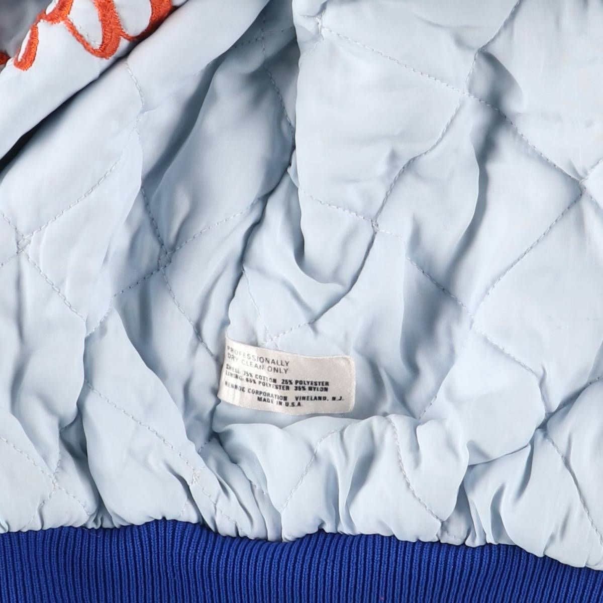 古着 70年代 レノック Rennoc 中綿入り コーデュロイボタンスタジャン