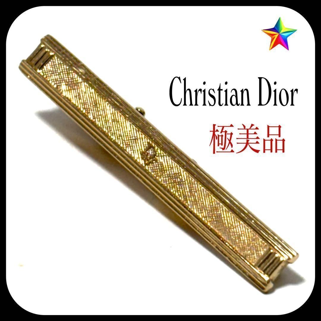 極美品✨ クリスチャンディオール ネクタイピン ゴールド Dior - メルカリ