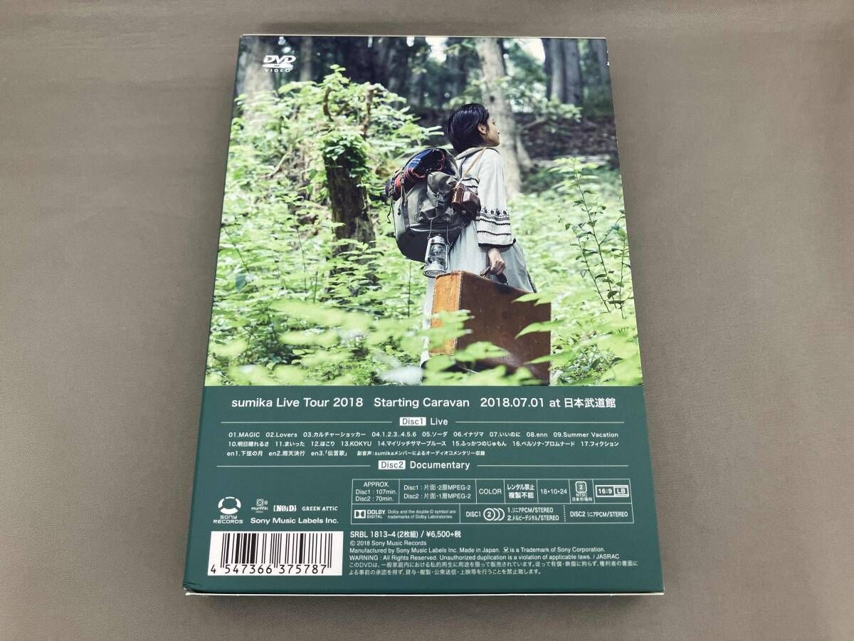 DVD sumika Live Tour 2018 'Starting Caravan'2018.07.01 at 日本