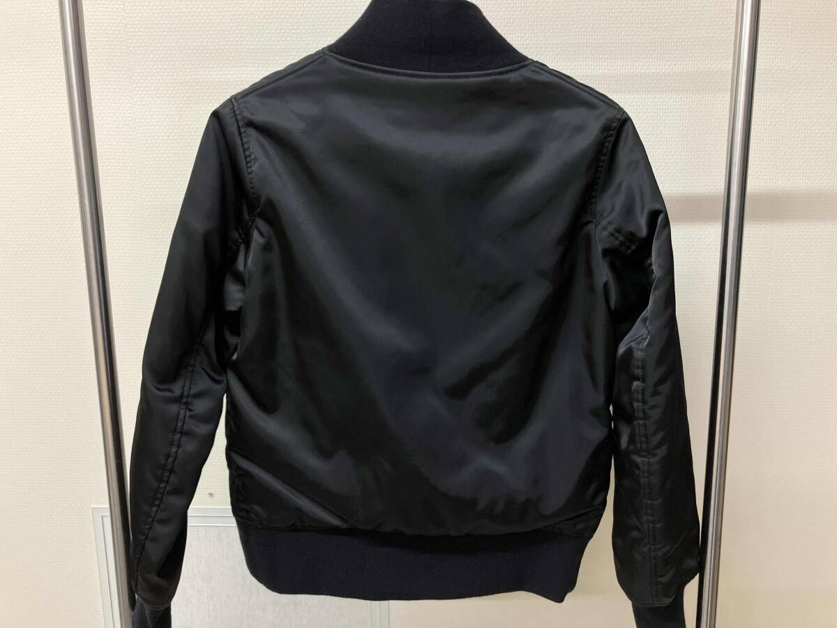 メンズSサイズ CRIMIE WORKS DIVISION リバーシブルジャンパー 黒 レオパード