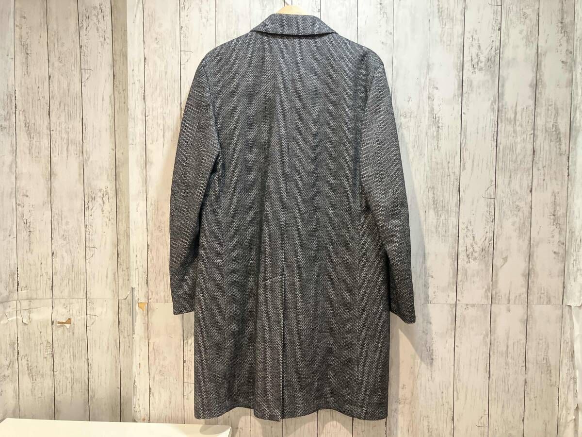 JOSEPH HOMME ジョセフオム ドビージャージー ステン コート グレー系柄 46