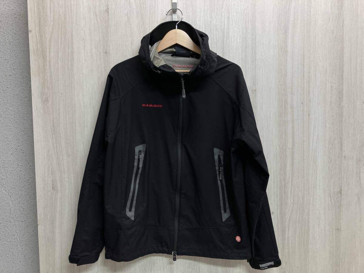 MAMMUT マムート 1010-12780 サイズS ナイロンジャケット ブラック 黒