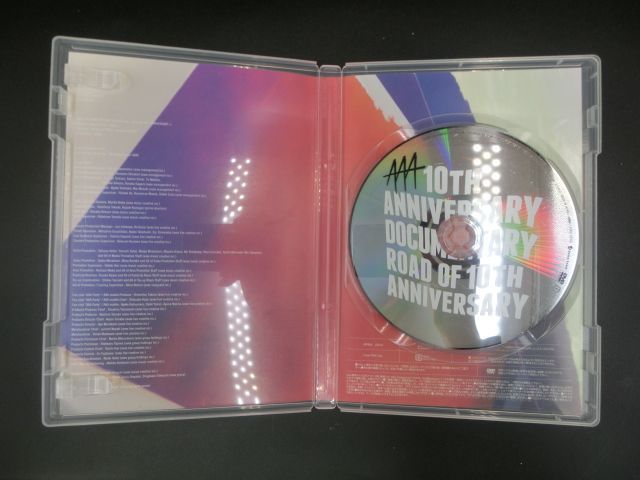 TAKA45-85】◎avex 『AAA 10th ANNIVERSARY Documentary ～Road of