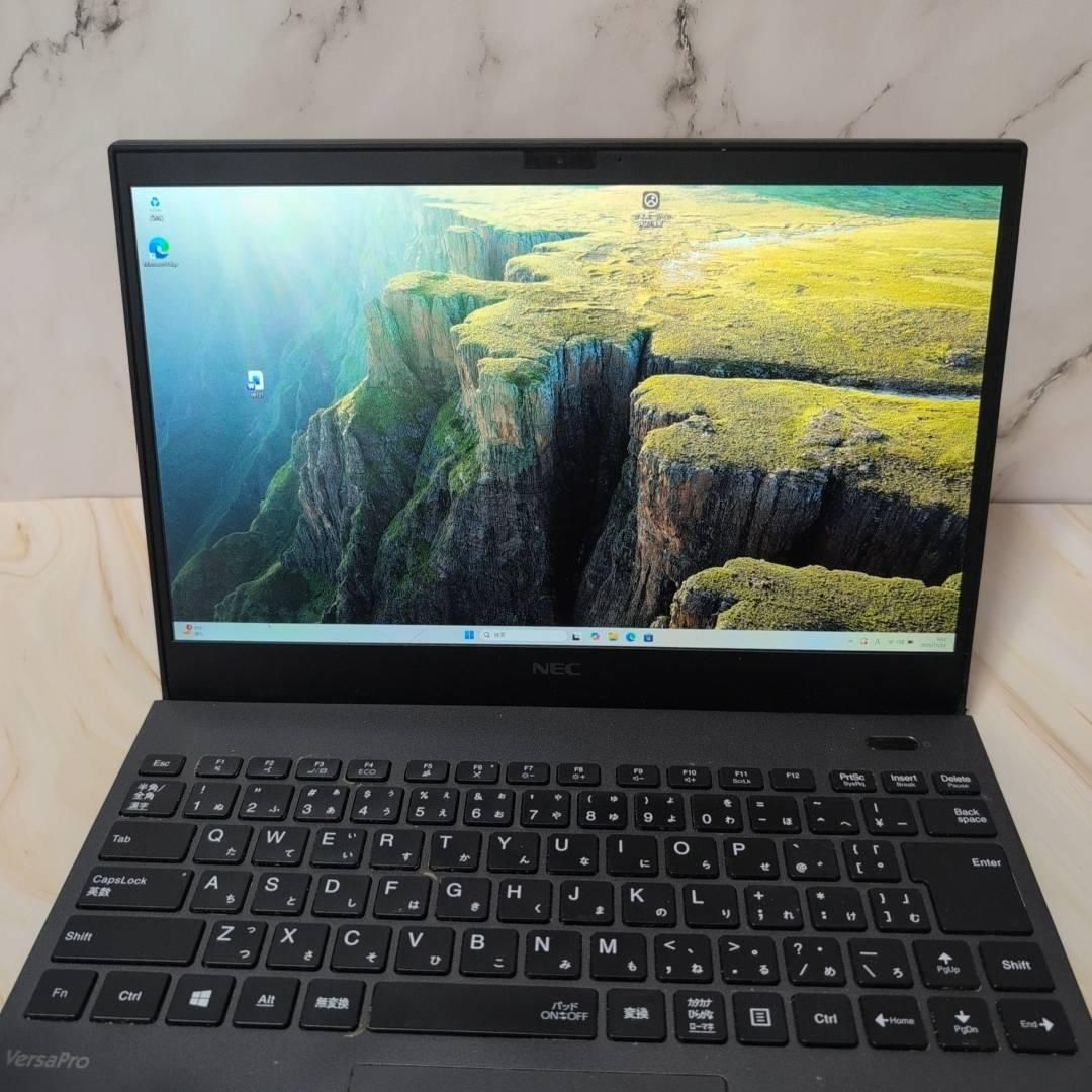 メモリ16GB】NEC 超軽量・薄型i7 SSD256 office2021 Office付き 即納