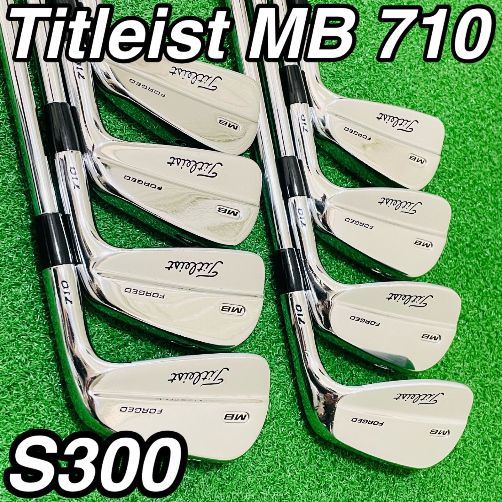 Titleist MB 710 タイトリスト メンズ 右利き アイアン8本セット 3.4