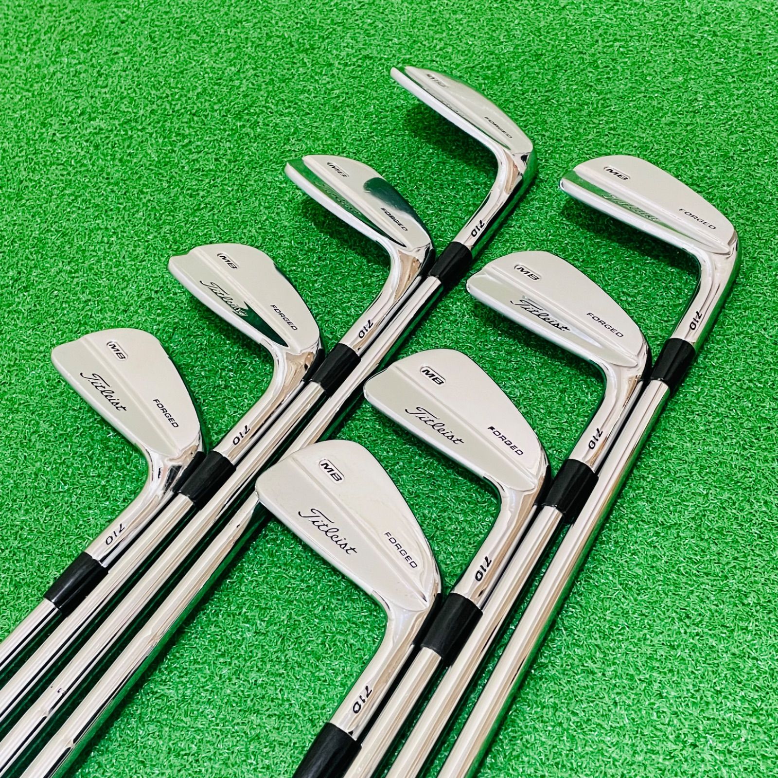 Titleist MB 710 タイトリスト メンズ 右利き アイアン8本セット 3.4