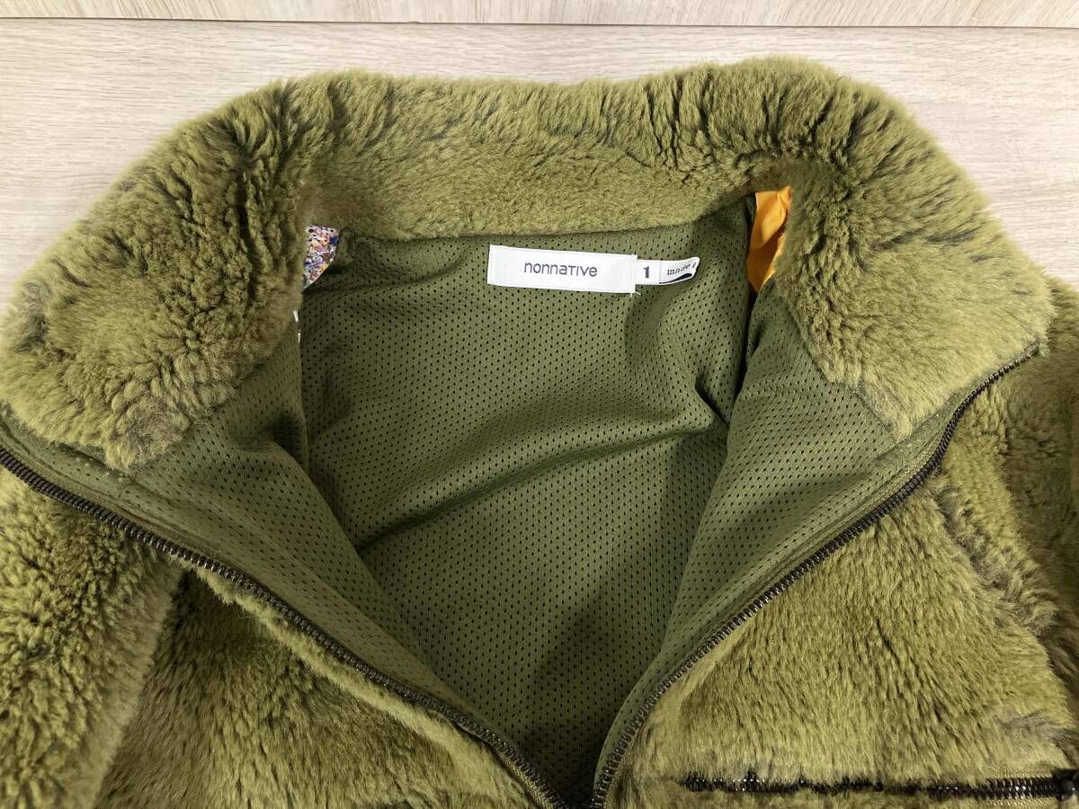 NN-J3712 nonnative SS20 liberty オリーブ 日本製 nonnative liberty NN-J3212 ノンネイティブ リバティ フリース - メルカリ